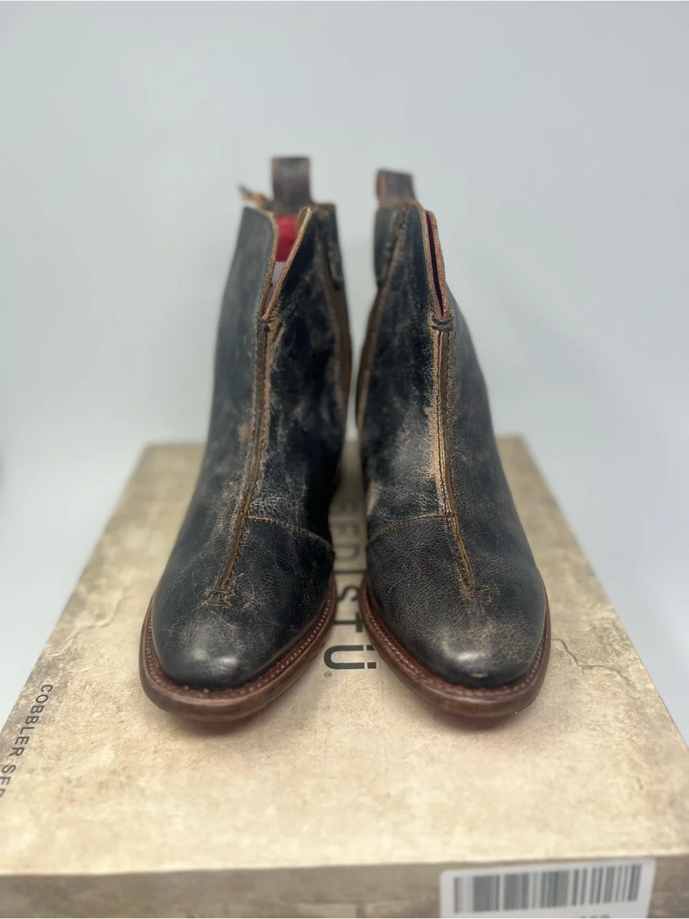 BedStu Tabitha Leather Boots Size 10